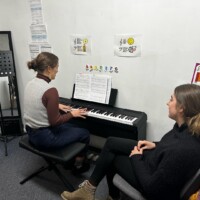 piano coaching in studio
