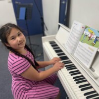 piano and music lesson